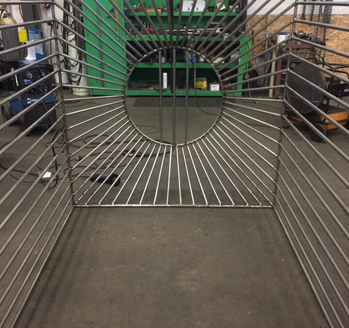 Stainless Steel Trash Cage
