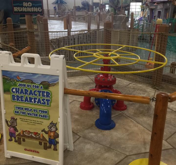 Great Wolf Lodge Turn Wheel